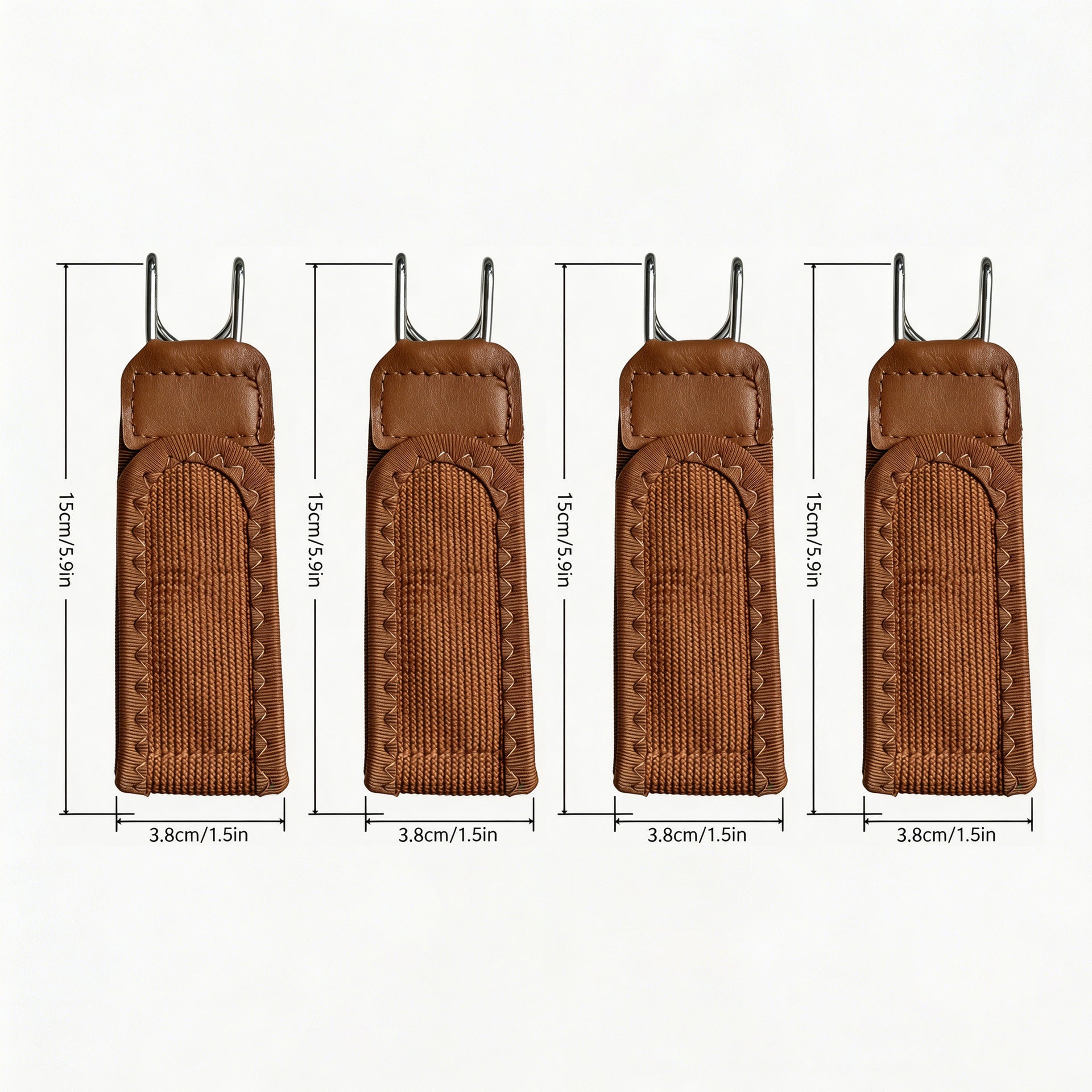 QuickStrap Adjustable Elastic Nylon Belt Buckle