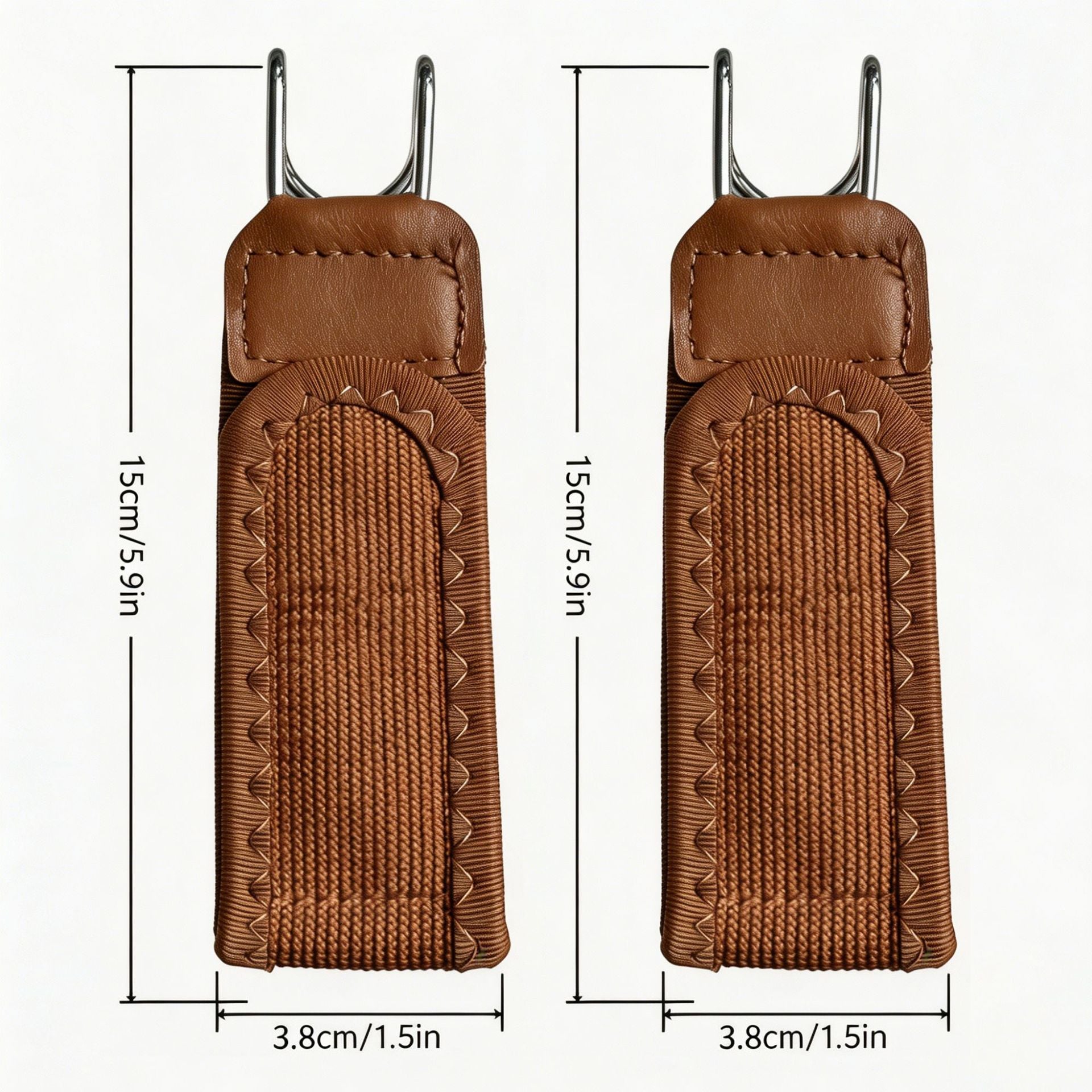 QuickStrap Adjustable Elastic Nylon Belt Buckle
