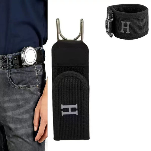QuickStrap Adjustable Elastic Nylon Belt Buckle
